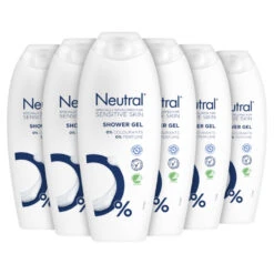 6x Neutral Showergel