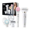 Braun Epilator Silk-épil 9 Flex 9-100 Beautyset Wit / Goud -Verzorging Voordeel Winkel 1003812