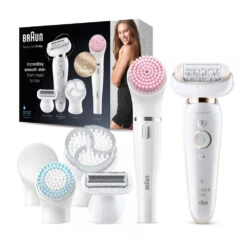 Braun Epilator Silk-épil 9 Flex 9-100 Beautyset Wit / Goud