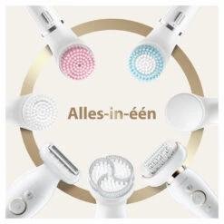 Braun Epilator Silk-épil 9 Flex 9-100 Beautyset Wit / Goud -Verzorging Voordeel Winkel 1003812 3