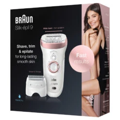 Braun Epilator Silk-épil 9 9-720 Wit / Roségoud -Verzorging Voordeel Winkel 1003839 6