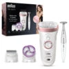 Braun Silk-épil 9 9-980 Epilator Wit / Roségoud 1 Braun Silk-épil 9 9-980 Epilator Wit / Roségoud -Verzorging Voordeel Winkel 1003890