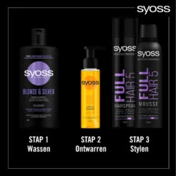 6x Syoss Blonde And Silver Shampoo 9 6x Syoss Blonde And Silver Shampoo -Verzorging Voordeel Winkel 1009081 4