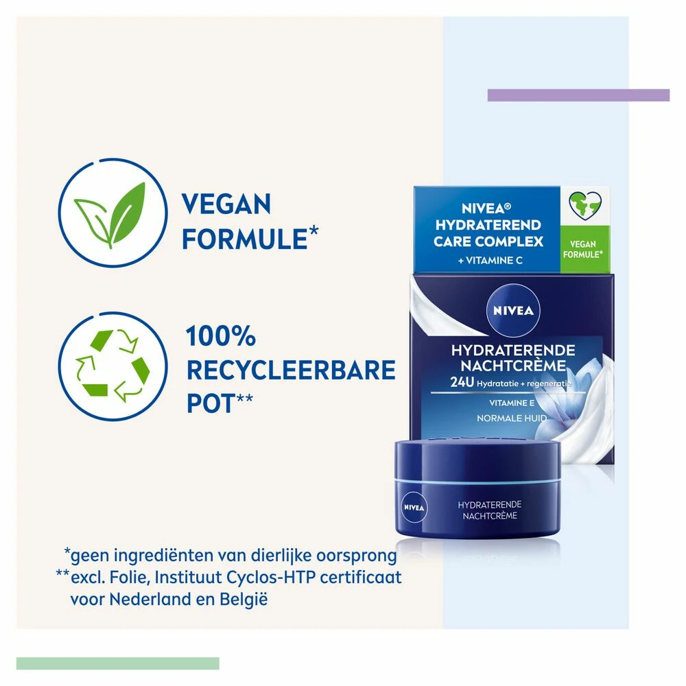 Nivea Essentials Hydraterende Nachtcreme 7 Nivea Essentials Hydraterende Nachtcreme - Afbeelding 5