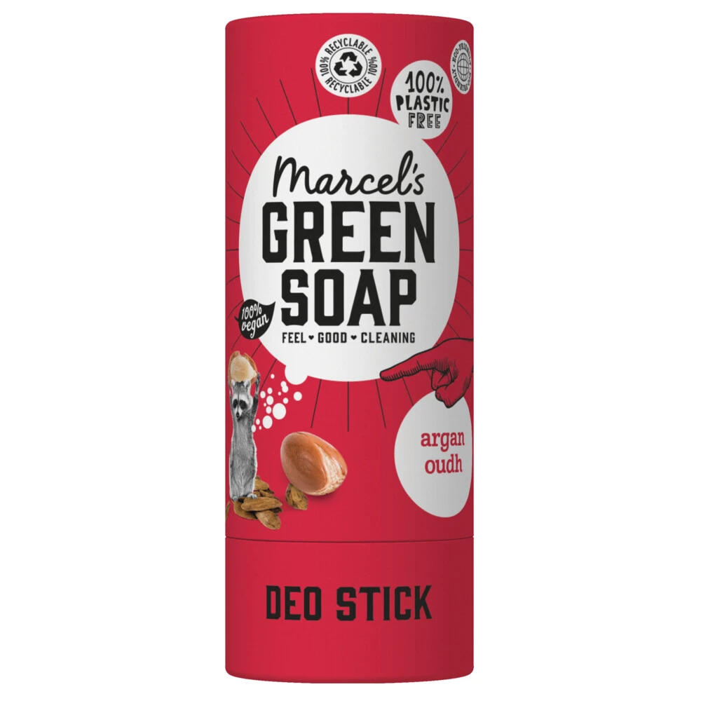 6x Marcelu0027s Green Soap Deodorant Stick Argan & Oudh 3 6x Marcelu0027s Green Soap Deodorant Stick Argan & Oudh