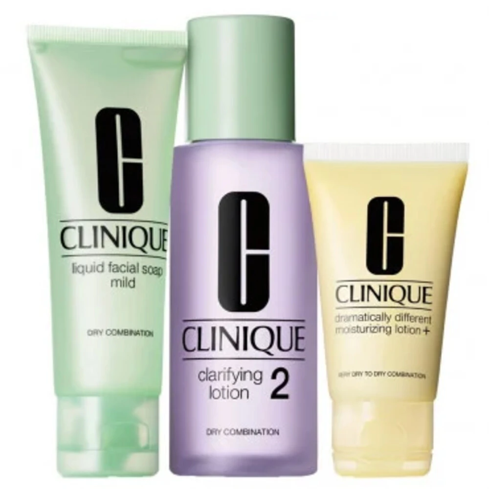 Clinique 3-Step Creates Great Skin Type 2 3 Clinique 3-Step Creates Great Skin Type 2
