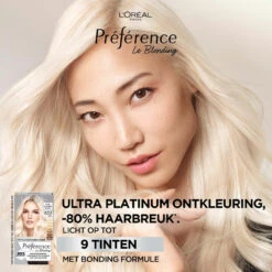 L'Oreal Lu0027Oréal Preference Haarkleuring Ultra Platinum - Platinum Blond - Ontkleuring -Verzorging Voordeel Winkel 1018806 3