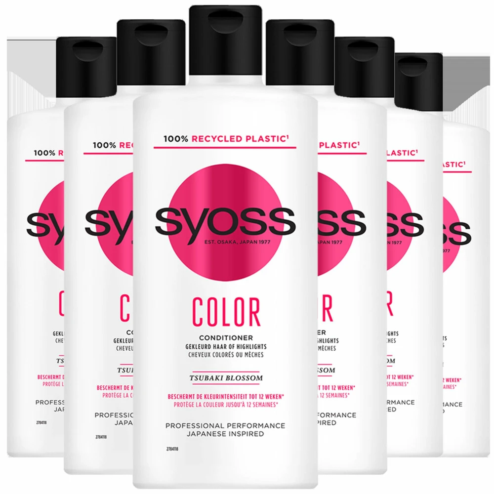 6x Syoss Color Conditioner 3 6x Syoss Color Conditioner