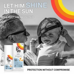 P20 Zonnebrand Kids SPF 50+ Lotion -Verzorging Voordeel Winkel 1029085 3