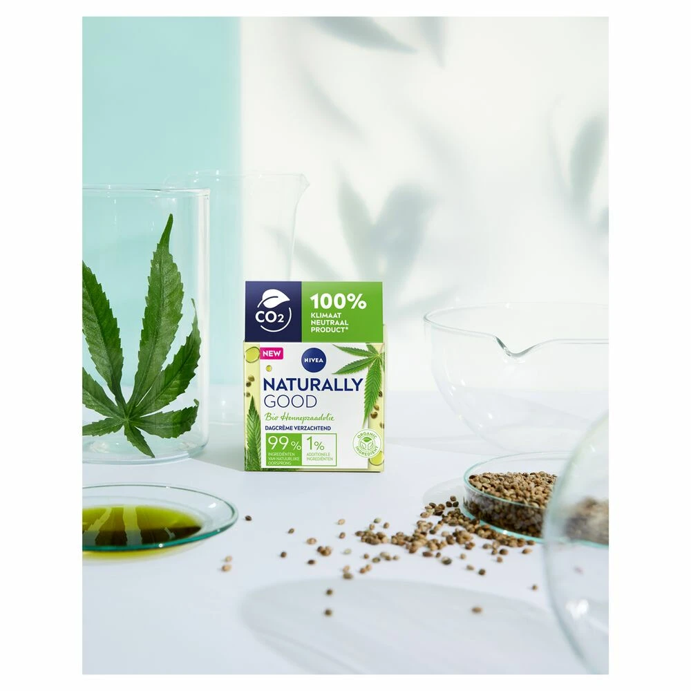 Nivea Dagcréme Naturally Good Organic Hemp Seed Oi 6 Nivea Dagcréme Naturally Good Organic Hemp Seed Oi - Afbeelding 4