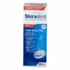 3x Steradent Triple Action Plus 60 -Verzorging Voordeel Winkel 1031742