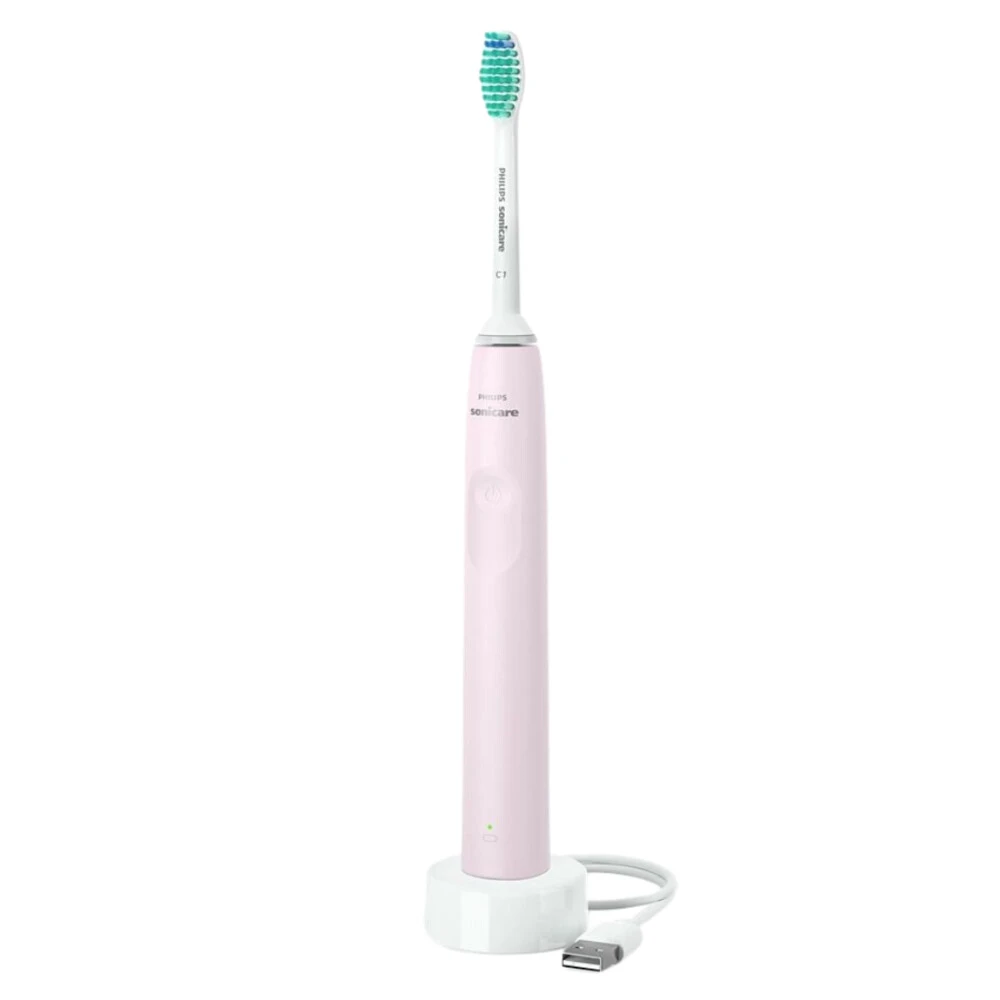 Philips Sonicare Power Elektrische Tandenborstel Series 3100 HX3671/11 Roze 3 Philips Sonicare Power Elektrische Tandenborstel Series 3100 HX3671/11 Roze