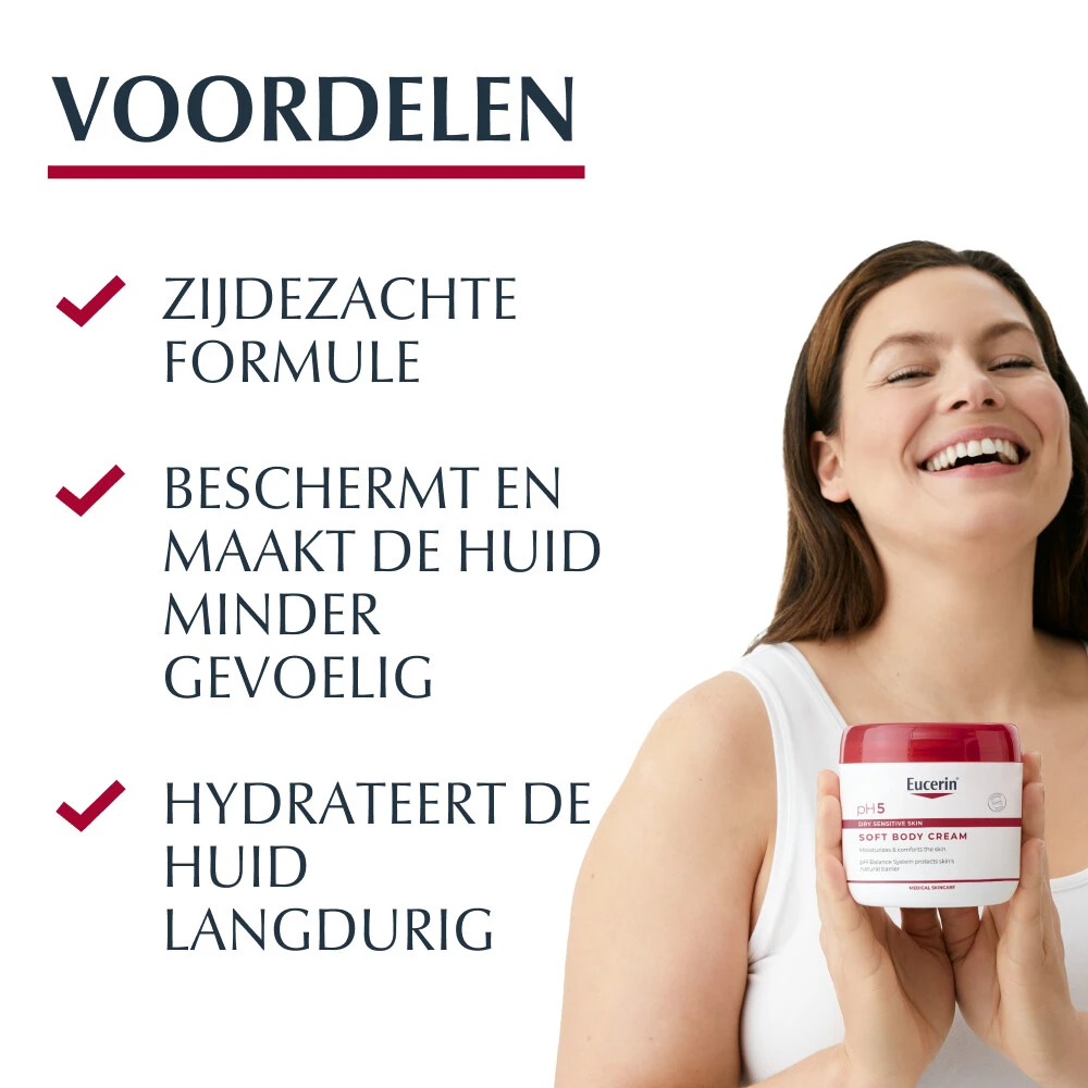 Eucerin Body Crème PH5 Soft 5 Eucerin Body Crème PH5 Soft - Afbeelding 3