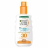 Garnier Ambre Solaire Invisible Protect Refresh Transparante Bronze Zonnebrandspray SPF 30 Vitamine E & Aloë Vera -Verzorging Voordeel Winkel 1035699