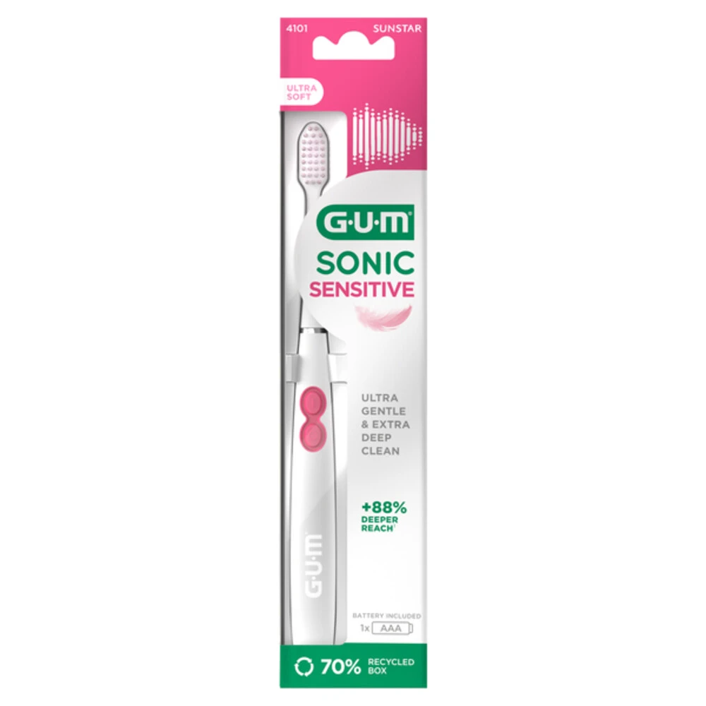 GUM® GUM Elektrische Tandenborstel Sonic Daily Sensitive 3 GUM® GUM Elektrische Tandenborstel Sonic Daily Sensitive