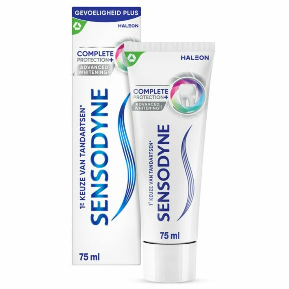 12x Sensodyne Tandpasta Complete Protection + Advanced Whitening 3 12x Sensodyne Tandpasta Complete Protection + Advanced Whitening