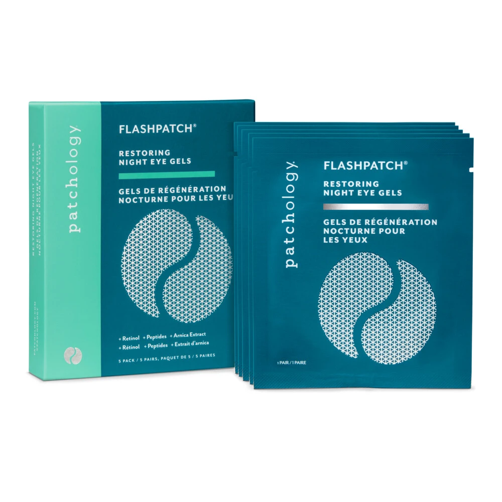 Patchology FlashPatch Oog Gel Patches 5-pack Restoring Night 3 Patchology FlashPatch Oog Gel Patches 5-pack Restoring Night