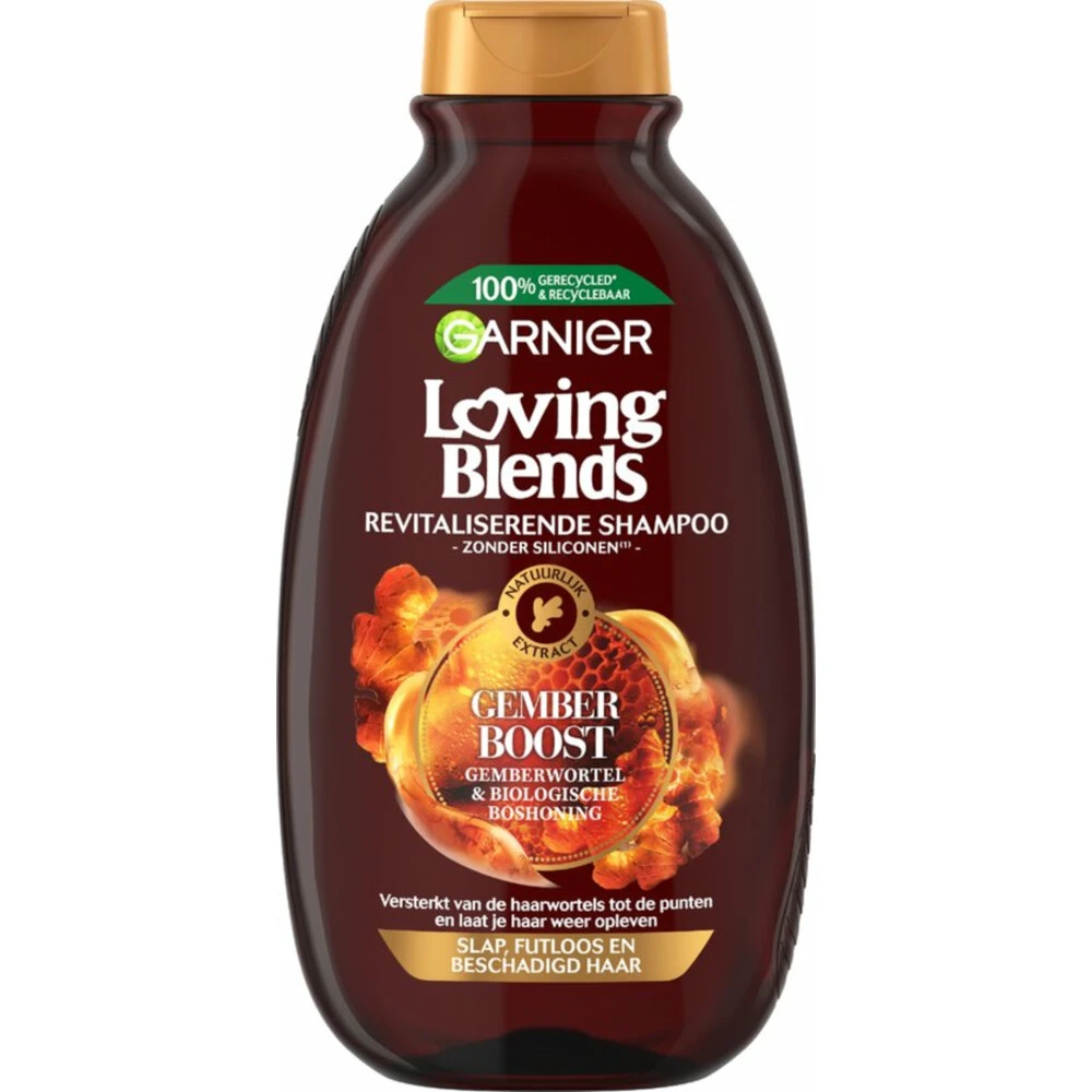 6x Garnier Loving Blends Shampoo Gember Boost 3 6x Garnier Loving Blends Shampoo Gember Boost