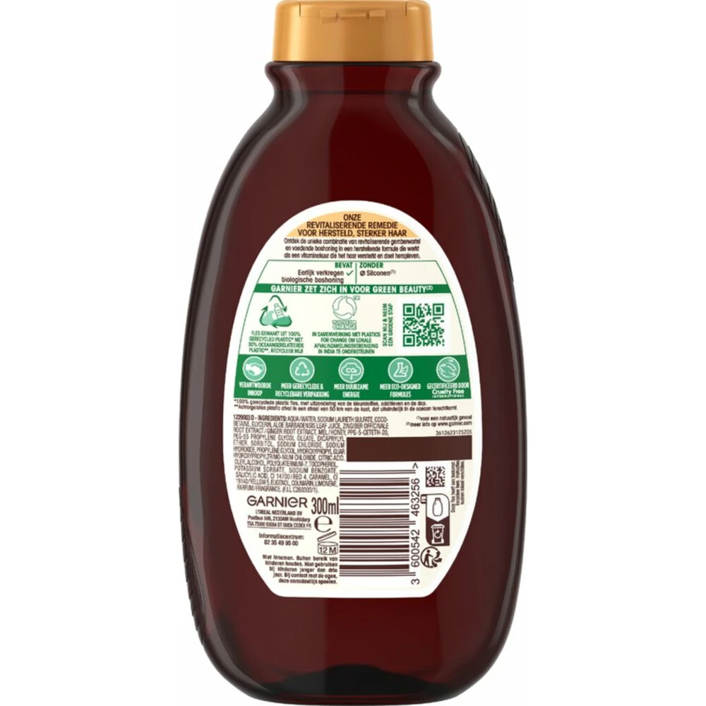 6x Garnier Loving Blends Shampoo Gember Boost 4 6x Garnier Loving Blends Shampoo Gember Boost - Afbeelding 2