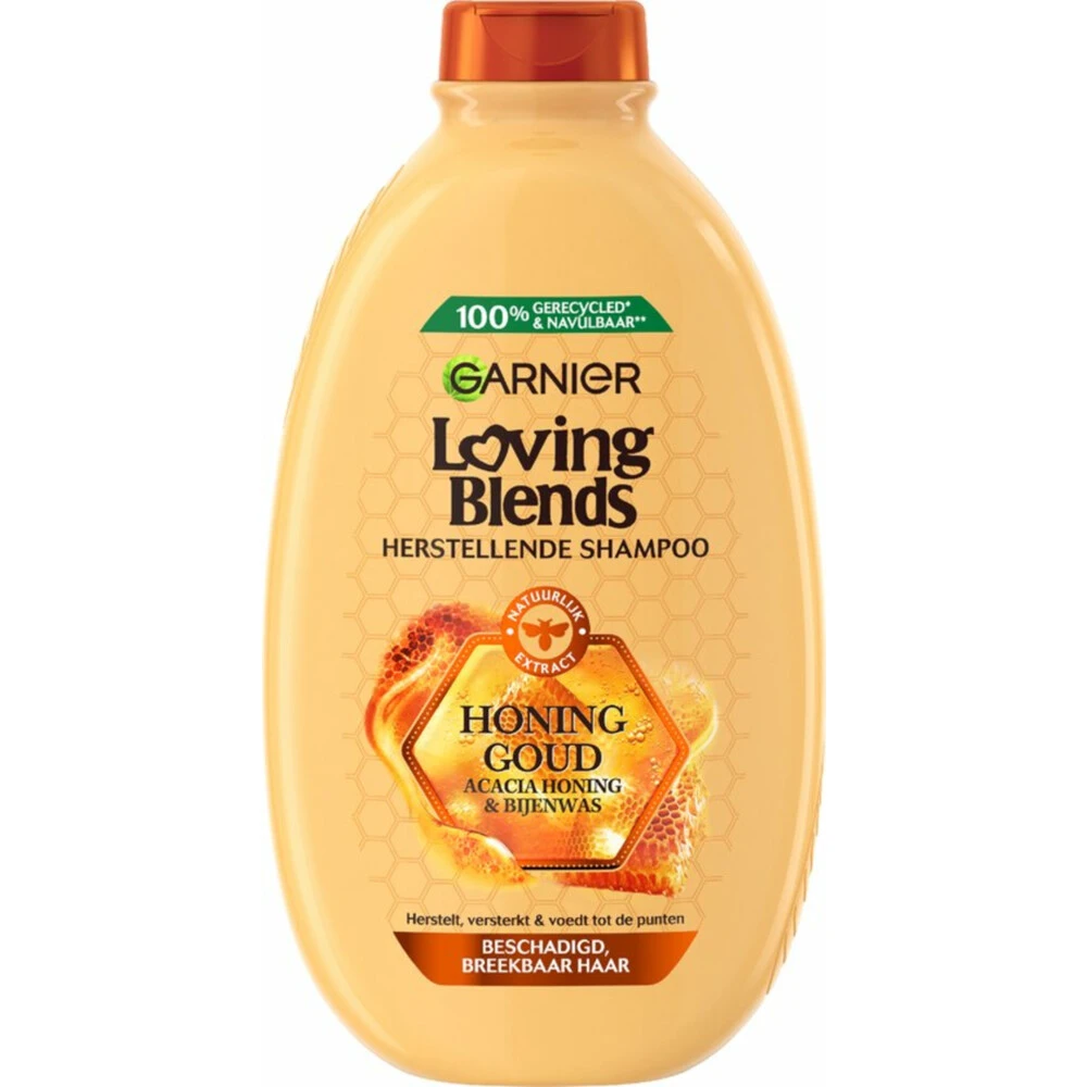 6x Garnier Loving Blends Shampoo Honing Goud 3 6x Garnier Loving Blends Shampoo Honing Goud