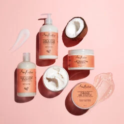 Shea Moisture Coconut & Hibiscus Curl & Shine Shampoo -Verzorging Voordeel Winkel 1049799 3