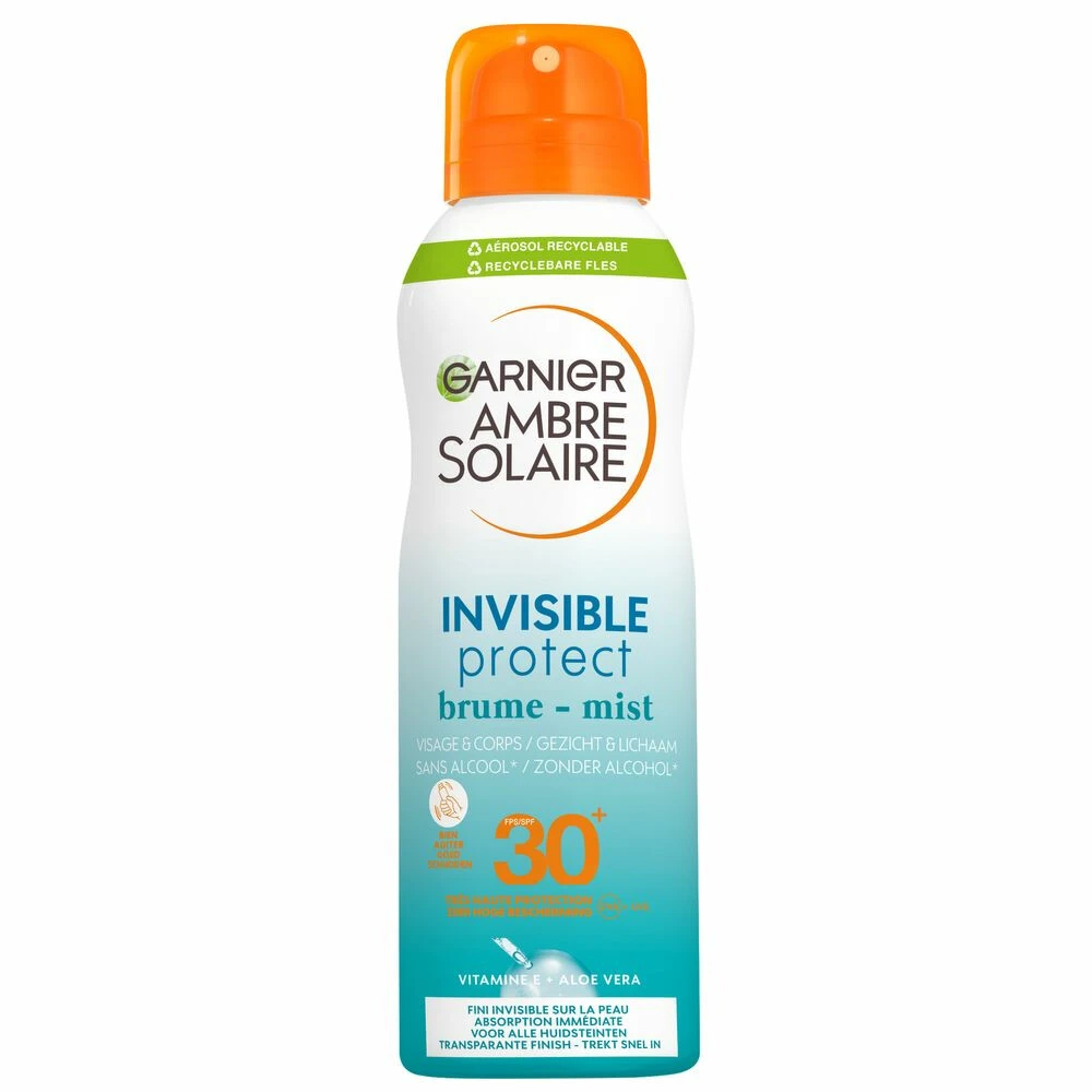 Garnier Ambre Solaire Invisible Protect Mist SPF 30 3 Garnier Ambre Solaire Invisible Protect Mist SPF 30