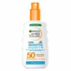 Garnier Ambre Solaire Kids Ceramide Protect Zonnebrandspray SPF 50+ -Verzorging Voordeel Winkel 1067277