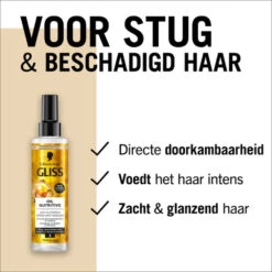 6x Gliss Anti-Klit Spray Oil Nutritive -Verzorging Voordeel Winkel 1067288 3