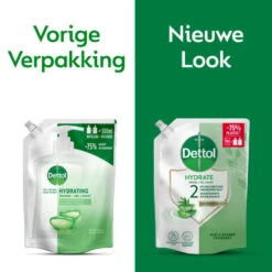 6x Dettol Refill Handzeep Hydrating Aloe Vera -Verzorging Voordeel Winkel 1067559 4