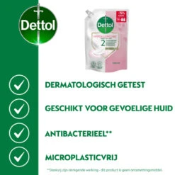 6x Dettol Refill Handzeep Sensitive -Verzorging Voordeel Winkel 1067560 3