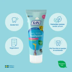 12x TePe Daily Kindertandpasta -Verzorging Voordeel Winkel 1070733 3