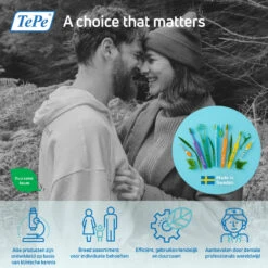 12x TePe Pure Tandpasta Mild Peppermint -Verzorging Voordeel Winkel 1070736 4