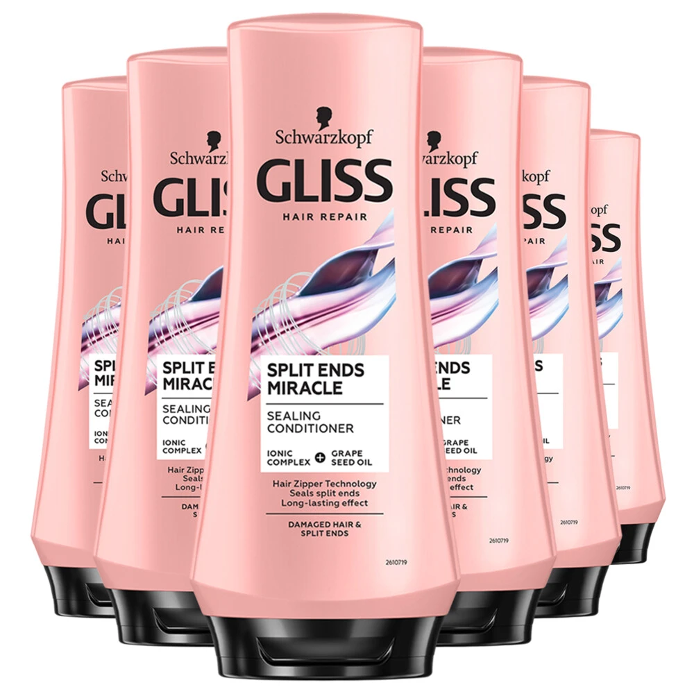 6x Gliss Split End Conditioner 3 6x Gliss Split End Conditioner
