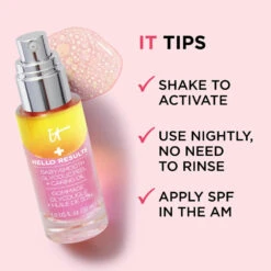 IT Cosmetics Hello Results BabySmooth Glycolic Peel + Carin Oil -Verzorging Voordeel Winkel 1072769 3