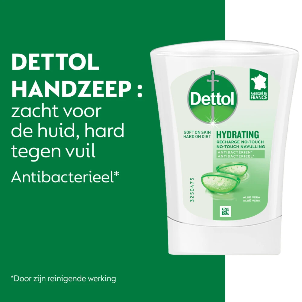 5x Dettol No Touch Wasgel Navulling Hydraterende Aloe Vera 3 5x Dettol No Touch Wasgel Navulling Hydraterende Aloe Vera - Afbeelding 2