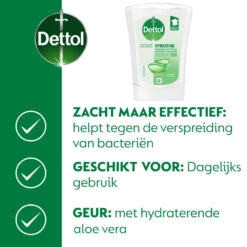 5x Dettol No Touch Wasgel Navulling Hydraterende Aloe Vera 9 5x Dettol No Touch Wasgel Navulling Hydraterende Aloe Vera -Verzorging Voordeel Winkel 1073939 3