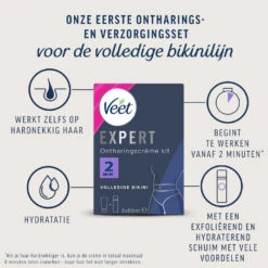 Veet Expert Ontharingscrème Bikini Kit -Verzorging Voordeel Winkel 1073994 4