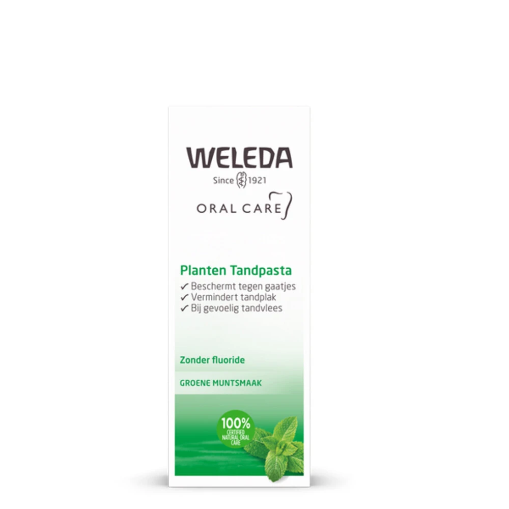 4x Weleda Tandpasta Planten 4 4x Weleda Tandpasta Planten - Afbeelding 2