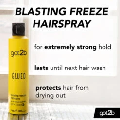 6x Got2b Glued Extreme Freeze Haarspray -Verzorging Voordeel Winkel 731530 3