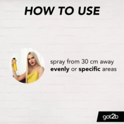 6x Got2b Glued Extreme Freeze Haarspray -Verzorging Voordeel Winkel 731530 4