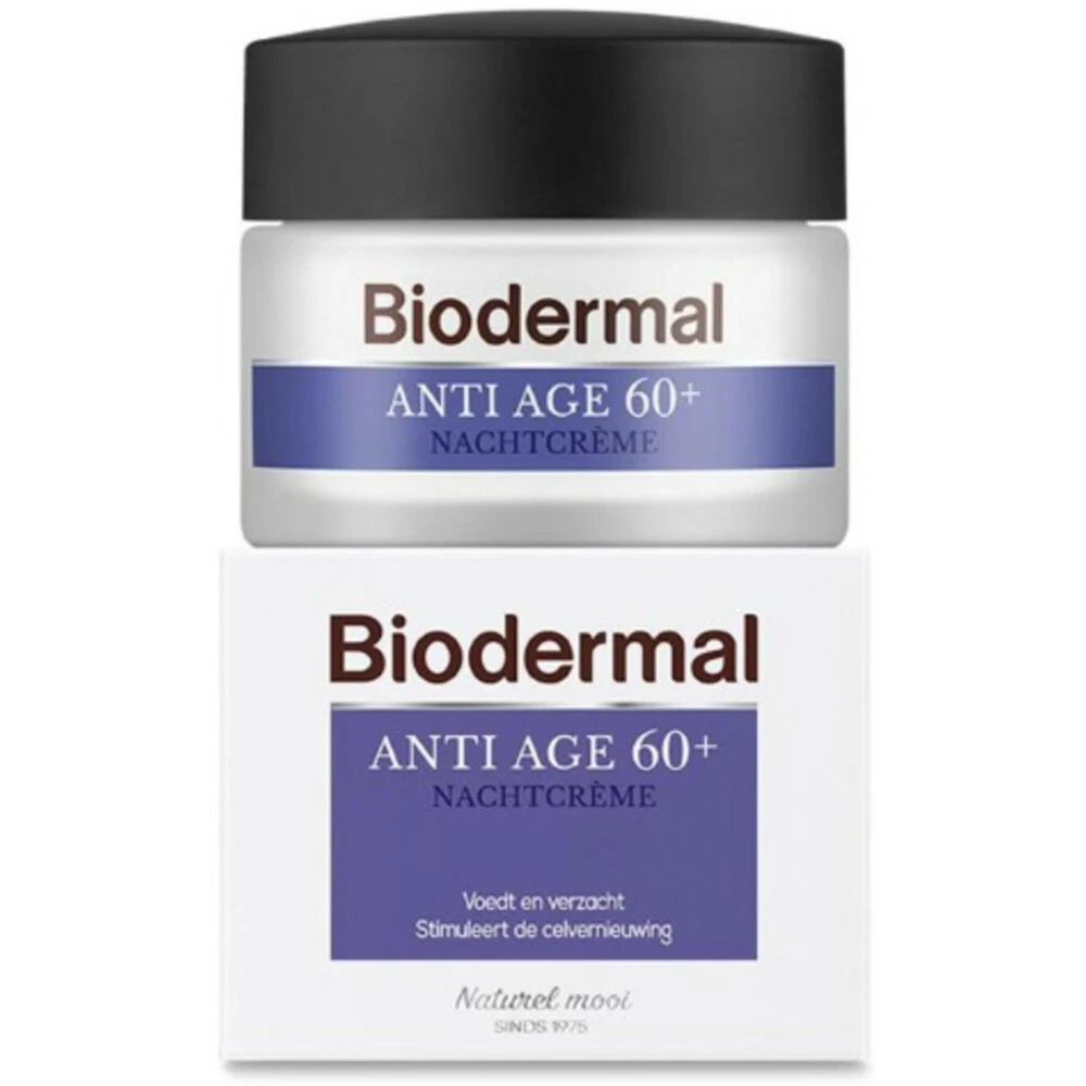 Biodermal Nachtcreme Anti Age 60+ 3 Biodermal Nachtcreme Anti Age 60+