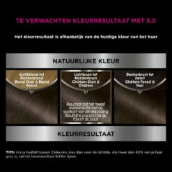 Garnier Olia Haarverf 5.0 - Bruin 8 Garnier Olia Haarverf 5.0 - Bruin -Verzorging Voordeel Winkel 928343 3