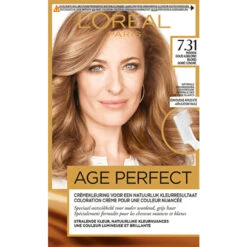 L'Oreal Lu0027Oréal Excellence Age Perfect Haarverf 7.31 Midden Goud Asblond