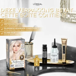 L'Oreal Lu0027Oréal Preference Haarkleuring 01 Prague - Natuurlijk Blond -Verzorging Voordeel Winkel 975506 3