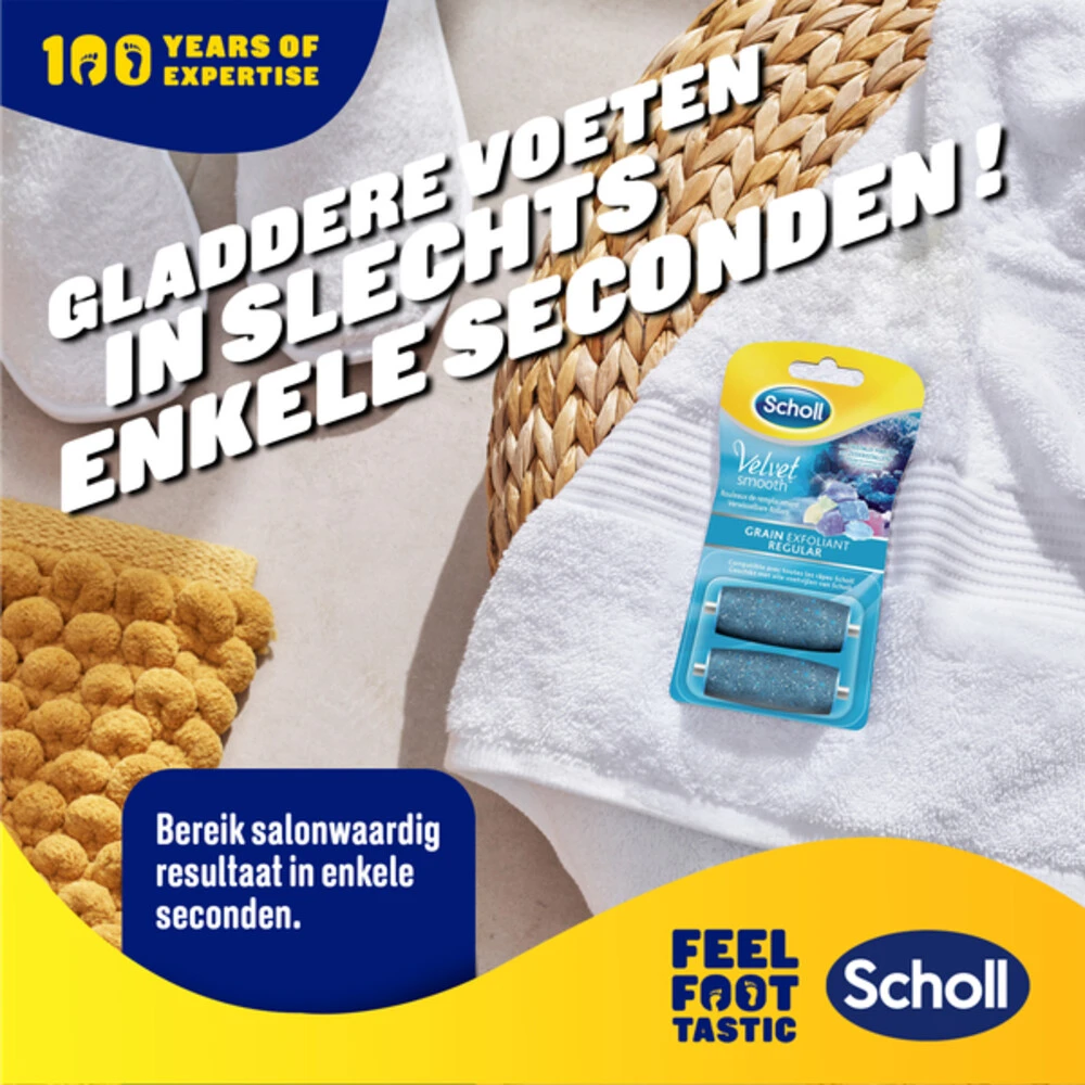 Scholl Velvet Smooth Express Pedi Regular Navulling 6 Scholl Velvet Smooth Express Pedi Regular Navulling - Afbeelding 4