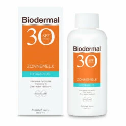 2x Biodermal Hydraplus Zonnemelk SPF 30 -Verzorging Voordeel Winkel 983737 2 1