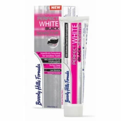 3x Beverly Hills Tandpasta Perfect White Black Sensitive -Verzorging Voordeel Winkel 985535 2