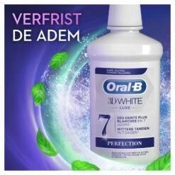 Oral B 6x Oral-B Mondwater 3D White Luxe Perfection -Verzorging Voordeel Winkel 990245 4