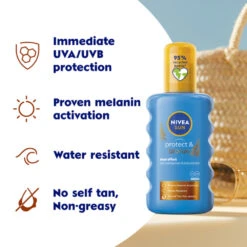 Nivea Sun Protect & Bronze Zonnespray SPF 50 -Verzorging Voordeel Winkel 990875 2