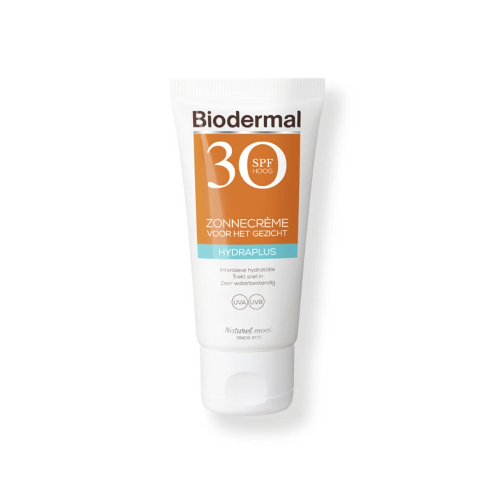 2x Biodermal Zonnecrème Gezicht Hydraplus SPF 30 3 2x Biodermal Zonnecrème Gezicht Hydraplus SPF 30
